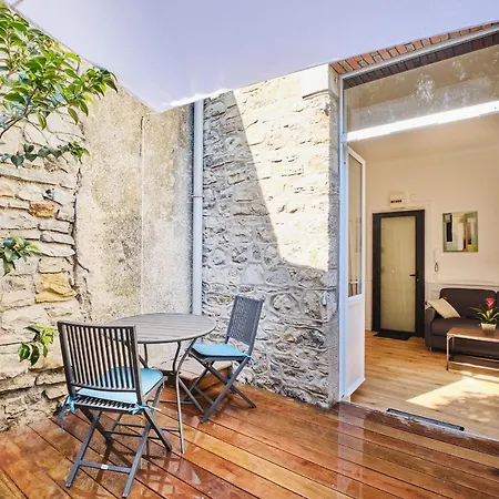 Apartmán Studio With A Peacefull Private Patio Biarritz
